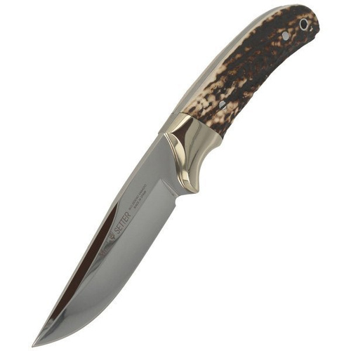Muela - Full Tang Knife with Dear Stag - SETTER-11A