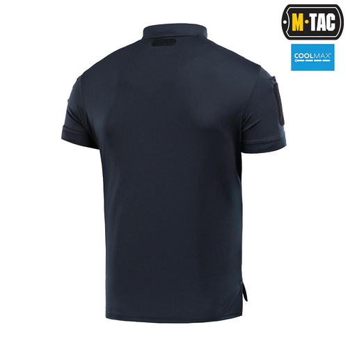 M-Tac - Polo Shirt Elite Tactical Coolmax - Dark Navy Blue - 80010015