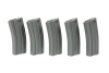 Specna Arms - Mid-cap Magazine Set for M4/M16 Replicas - 5 pcs. - 140 rounds - Gray - SPE-05-025499