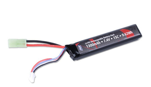 ASG - AEG Battery - LiPo - 7,4V - 1300 mAh - 25C - [1] - 19013