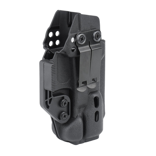 DOUBLETAP GEAR - Kydex IWB Symbiont Internal Holster - Glock 17 - Black