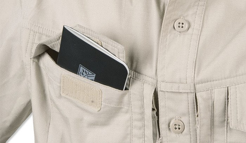 Helikon - Koszula Defender Mk2 - Krótki rękaw - PolyCo Ripstop - Olive Green - KO-DS2-PR-02