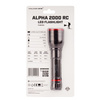 Falcon Eye - Handheld Flashlight Alpha 2000 RC - Strobe - Focus - 2000 lm - Black - FHH0123