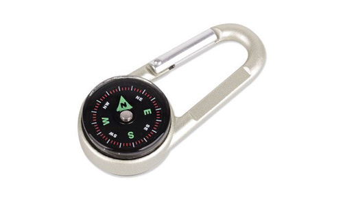 BCB - Carabiner with compass and thermometer 3in1 - CK310