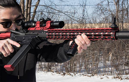 Leapers - UTG Super Slim Forward Grip - M-LOK - Black - MT-FGM01