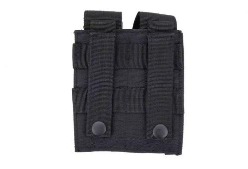GFC Tactical - Double Pistol Magazine Pouch - MOLLE - Nylon - Black - GFT-19-001406