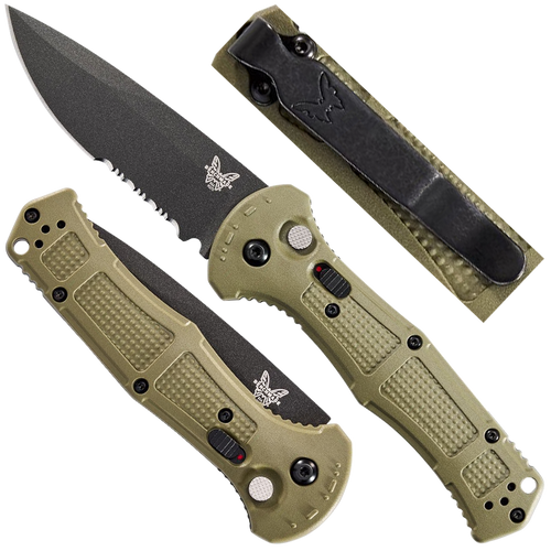 Benchmade - Claymore Automatic Folding Knife - Auto Lock - D2 - 9070SBK-1 