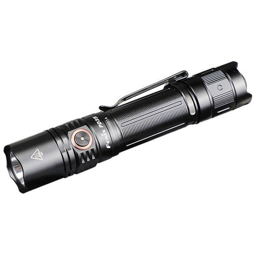 Fenix - Tactical LED Flashlight Rechargeable - 1700 Lumens - 2600 mAh - Black - PD35 V3.0