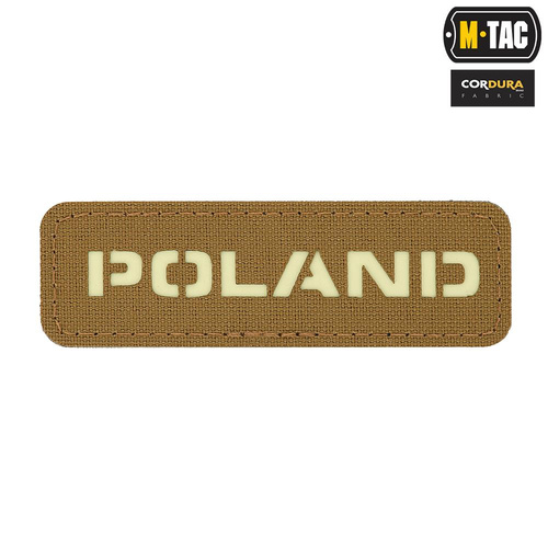 M-Tac - Poland patch - Fluorescent - Coyote - 51003205