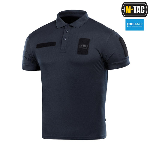 M-Tac - Polo Shirt Elite Tactical Coolmax - Dark Navy Blue - 80010015