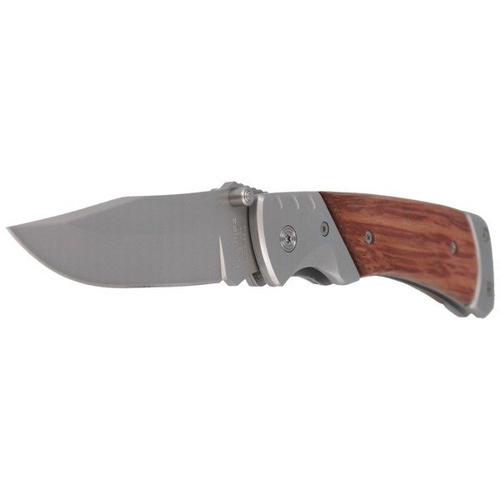 Herbertz - Wood clip point folding knife 85 mm - 218211
