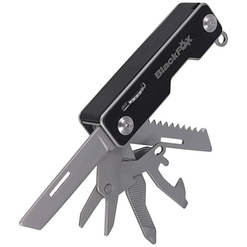 FOX - BlackFox Pocket Boss multitool - 9 tools - Black - BF-205.