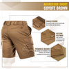 M-Tac - Tactical Shorts Aggressor - PoliCotton - Rip-Stop - Coyote Brown - 20018017