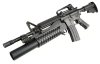 Double Bell - Grenade Launcher Replica M203 Long Version - Black - DBY-04-001131