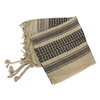 Mil-Tec - Head Scarf Shemagh Arafat - Cotton - Khaki-Black - 12611000