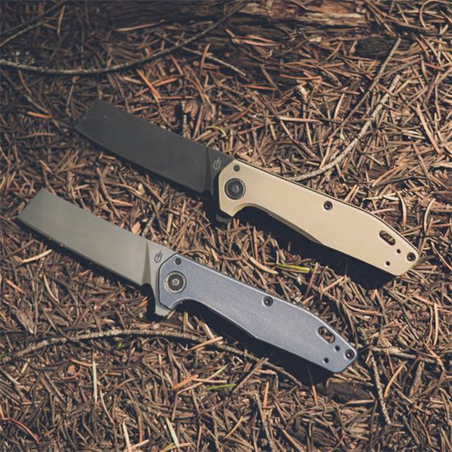 Gerber - Fastball Cleaver Folding Knife - 20CV - Coyote Brown - 30-001841