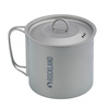 Rockland - Mug Minimalist with Lid - 600 ml - Titanium