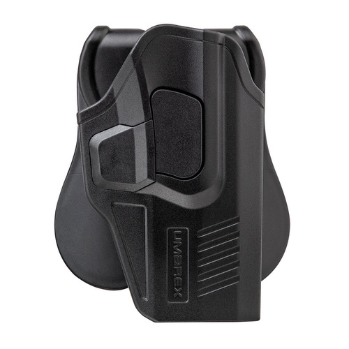 Umarex - Model 1 holster for Glock 17, 17 Deluxe, 19, 18C, 19X, 19 Gen4 pistols - Black - 3.1592