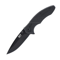 Smith&Wesson - M&P® Bodyguard™ Clip Point Blade Black Handle Folding Knife - 1085890