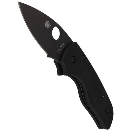 Spyderco - Lil' Native® G-10 Black / Black Blade Knife - C230GPBBK