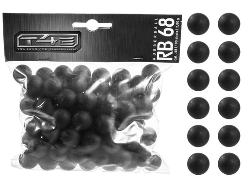 Umarex - RAM T4E RB cal. 68 rubber bullets for Umarex T4E HDS and SG-68 - 100 pcs - 2.4789