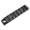 Strike Industries - LINK KeyMod / M-LOK Rail - 7 Slots + QD - Black - LINK-RS-7-QD