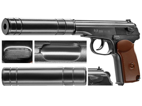 Umarex - Legends KGB Airgun with Silencer - 4,5 mm - 5.8145