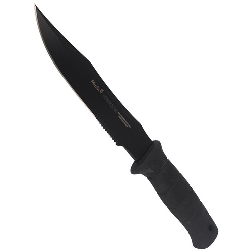 Muela - Tactical Rubber Handle 180mm Knife - TORNADO-18N