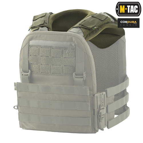M-Tac - Shoulder Pad For Cuirass QRS Vest - Cordura - Ranger Green - 10179023