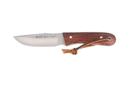 Muela - Skinner Knife Palisander Wood 90mm - BISON-9NL