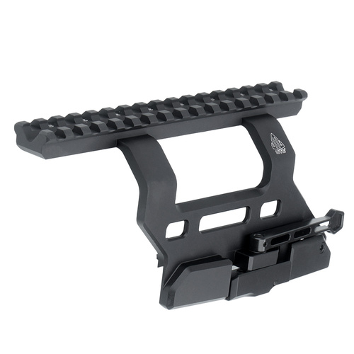 UTG - Side Mount with Picatinny Rail and M-LOK® for AK - QD - Black - MT-UAK01
