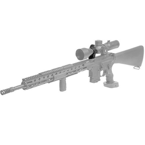 Leapers - Two Piece Mount AccuSync 34/22 - 34 mm - High - Black - AQR420