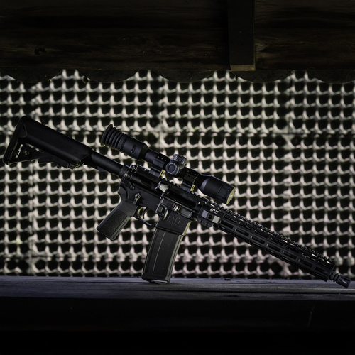 HIKVISION - Night Vision Rifle Scope HIKMICRO Alpex 4K Lite with IR Mount - Black - 308101407/A40E