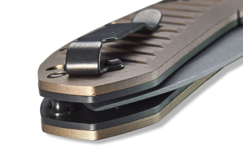 Benchmade - Folding Knife Auto Presidio II - Auto AXIS® Lock - CPM-M4 - 5700SGY-1