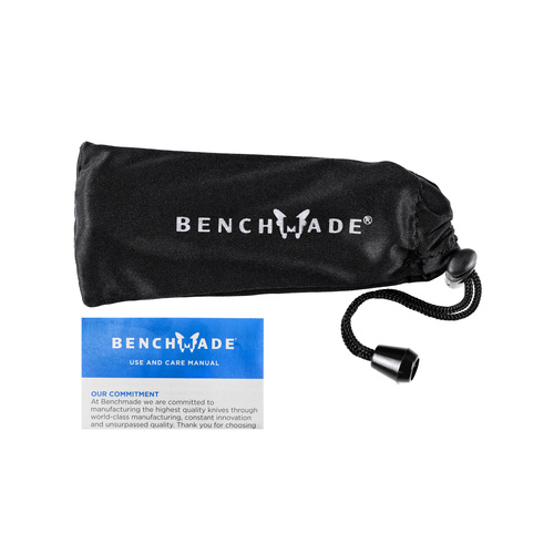 Benchmade - Folding Knife EDC Mini Bedlam - CPM-S90V - Black/Coyote/OD - 865BK-01