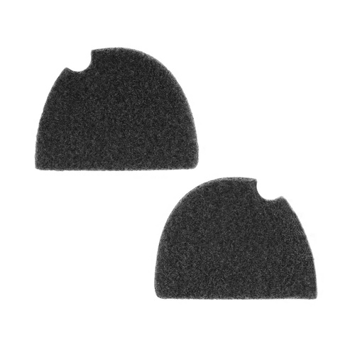 Earmor - Hook-and-Loop Fasteners for Peltor Comtac - Black - S14