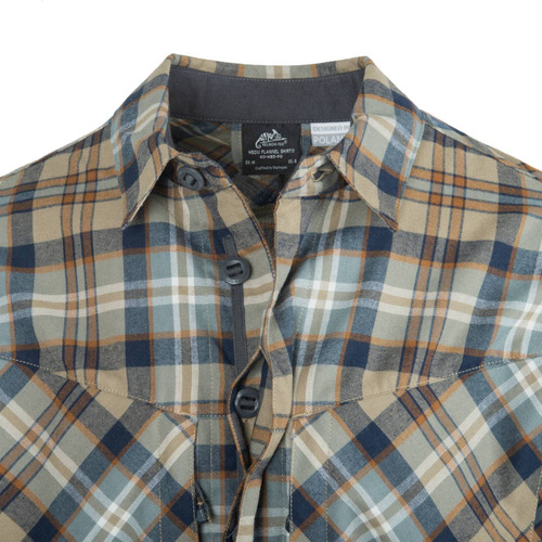 Helikon - MBDU Flannel Shirt® - Slate Blue Checkered - KO-MBD-PO-C0