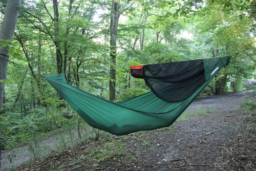 Ticket To The Moon - Pro Hammock with Mosquito Net - Forest Green - TMPRO51