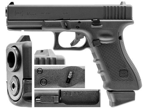 Umarex - Glock 17 Gen4 Pistol Replica - CO2 GBB - 2.6415