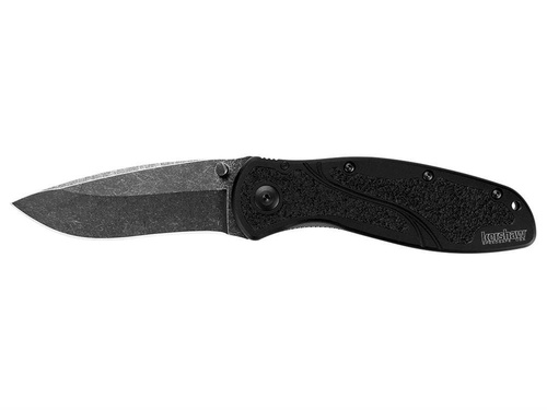 Kershaw - Tactical Knife Blur 1670BW - 14C28N - Black - 1670BW