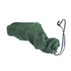 Lockdown - Pistol Gun Cover Sock - 4'' x 14'' - Black / Green - 1099390