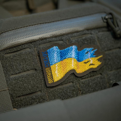 M-Tac - Ukraine Flag Patch - Embroidery - Cordura 500D - Right - Ranger Green - 51298123