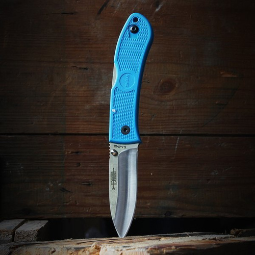 Ka-Bar 4062BL - Dozier Folding Hunter Knife - Blue