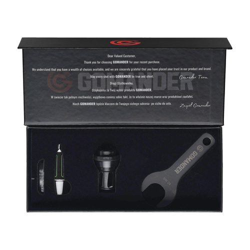 Gomander - Helix Flame Compensator - 7.62 mm - 5/8x24 UNEF-7 - Black - TB0.9613_1