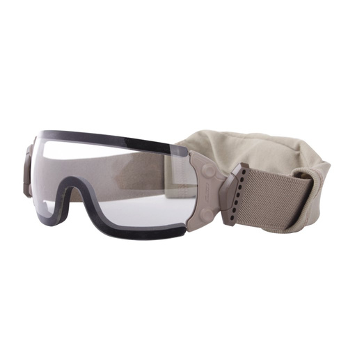 ESS - Jumpmaster™ Balistic Goggles Terrain Tan - Clear Lens - EE7035-04