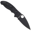 Spyderco - Manix™ 2 G-10 Black / Black Blade Knife - C101GPBBK2