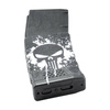 MFT - Polymer Magazine Extreme Duty Punisher Skull for AR-15 / M4 - 5,56 x 45 mm/.223 - 30 Rounds - Black - EXDPM556D-PSS-WH