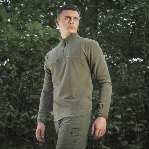 M-Tac - Sweatshirt Delta Fleece - 190 g/m² - YKK - Army Olive - 70003062