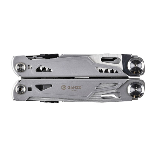 Ganzo - Multitool G303 with Bit Set - 14 Tools - Silver - G303