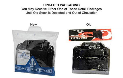 Leapers - Sinigle Pistol Case - Black - PVC-PC01B